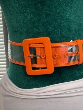 Belt So Cool | Orange Jelly Patent Belt